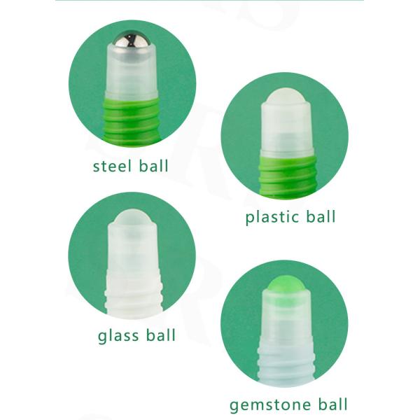 Colorful Red Green Blue Glossy Plastic Roller Ball For Roller Bottle 6mm-10mm
