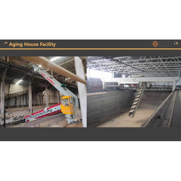100-1200 tons/day clay production line for clay brick making from BBT