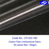Tela unidirecional da fibra do carbono do forro 160gsm da prancha