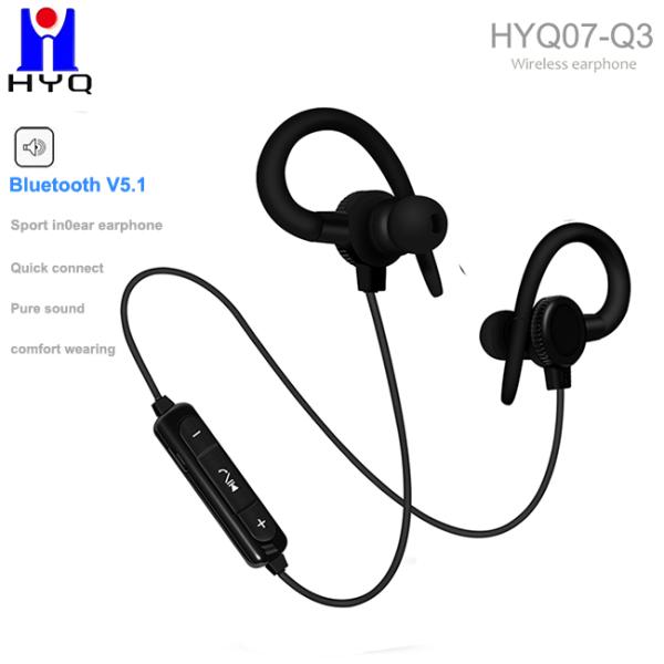 RoHS BT5.1 100dB Earhook Wireless Bluetooth Earphone For Office
