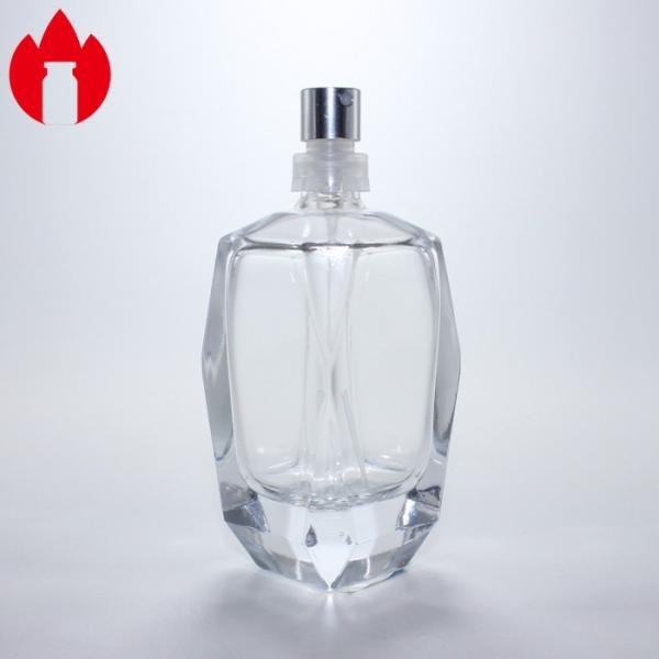 Customized Cosmetic Perfume Glass Bottle Vial With Pump Sprayer