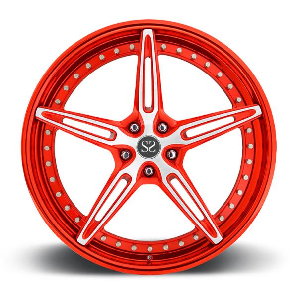 Custom 3-PC Forged Rims 19x9.0 and 19x12 For  Mustang 350 chasee 20