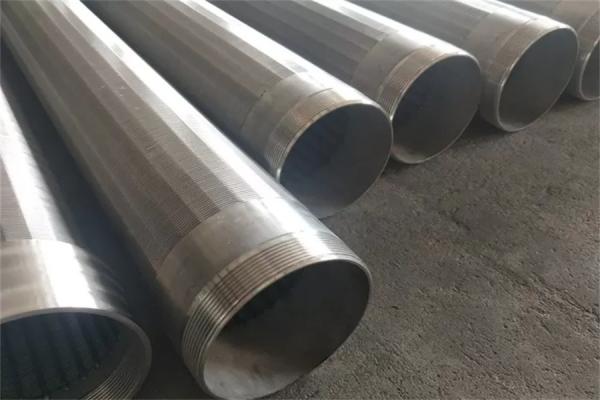 Heat Resistant Wire Wrapped Screens SS304 100mm - 6000mm Length Well Water Supply Pipe