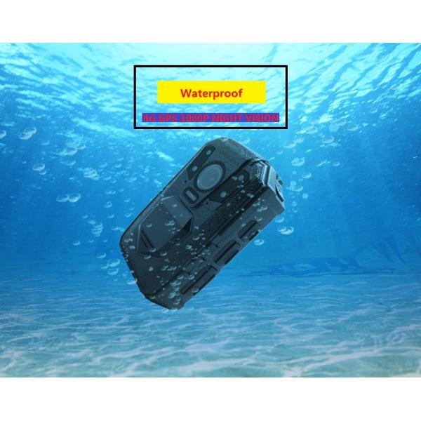 câmera tática do corpo da força policial portátil de 4G 1080P para a proteção dos civis IP67