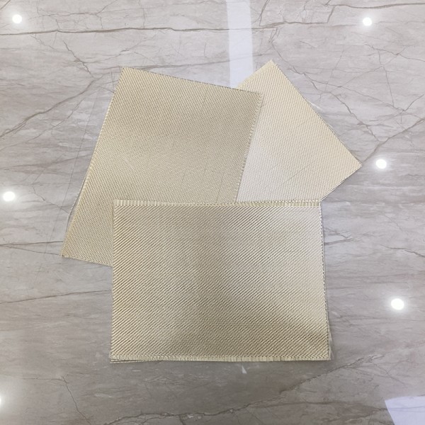 Coated High Temperature Fiberglass Cloth Golden Heat Insulating Fabric Manufacturer