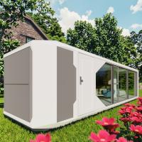 Maison de capsule spatiale blanche ou personnalisée Construction préfabriquée nécessite 11000 kg
