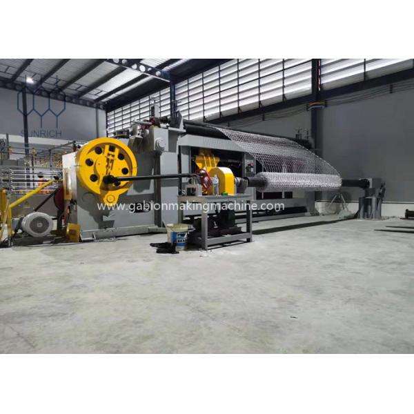 High Speed 225 M/H Gabion Box Making Machine For 110x136mm Mesh Size