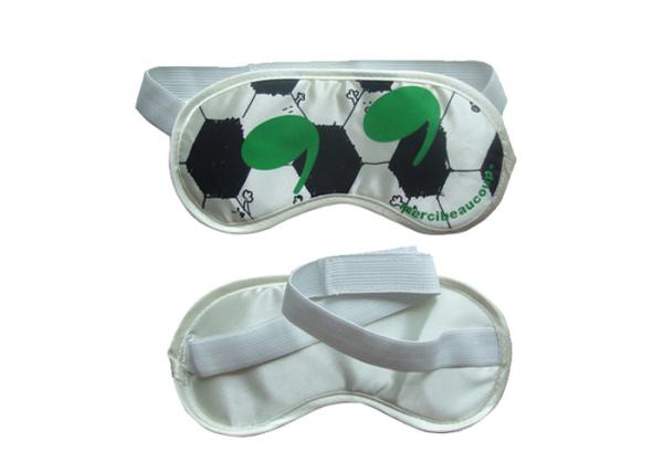 Lovely Football Pattern Sleep Blindfold Eyemask With 2CM Width Elastic For Children