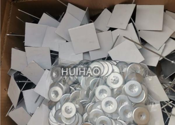 Insulation Fasteners Mild Steel Self Adhesive Stick Pins For Rock Wool