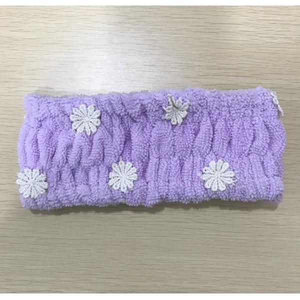 Chinese factory supplier hair turban absorb water band with elastic super soft microfiber dry cap