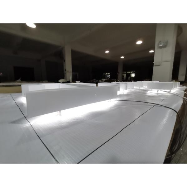 IP65 Outdoor Lighted Sign Letters , Free Standing RGB LED Letters