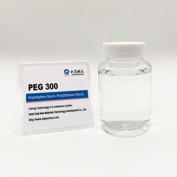 PEG 200 300 400 600 Surfactant Raw Materials Poly Ethylene Glycol Cas 25322-68-3