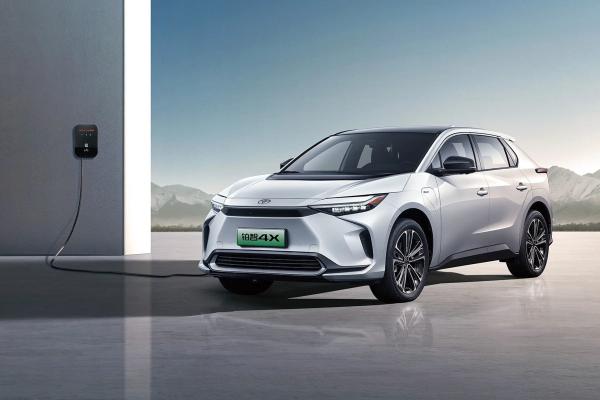 Elektro Toyota Electric Car Pure Electric Mid Size Toyota Bz4x Electric SUV