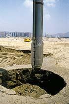 High Speed Electrical Vibroflot Perfect Equipment For Construction Site Soil Stabilization And Compaction