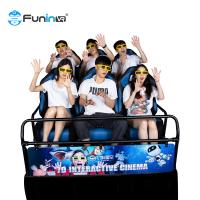 Plataforma eléctrica del Dof del movimiento del cine interactivo 6 de las películas 5d 6d 7D