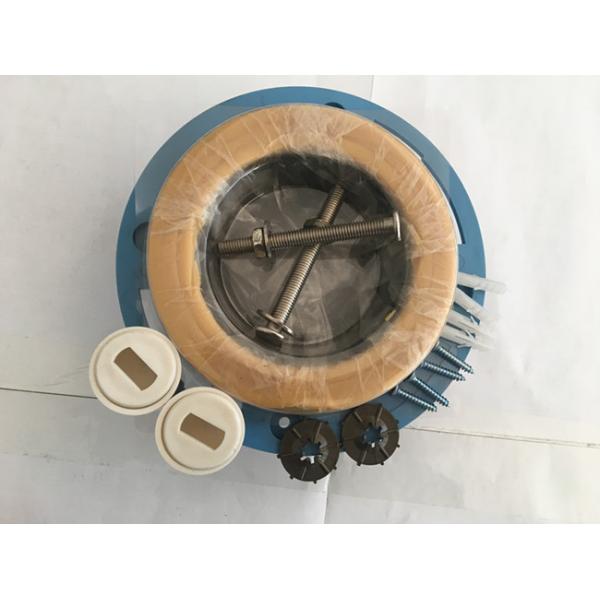 Leak Proof Toilet Tank Fittings Rubber Toilet Wax Ring Gasket With Flange Installed