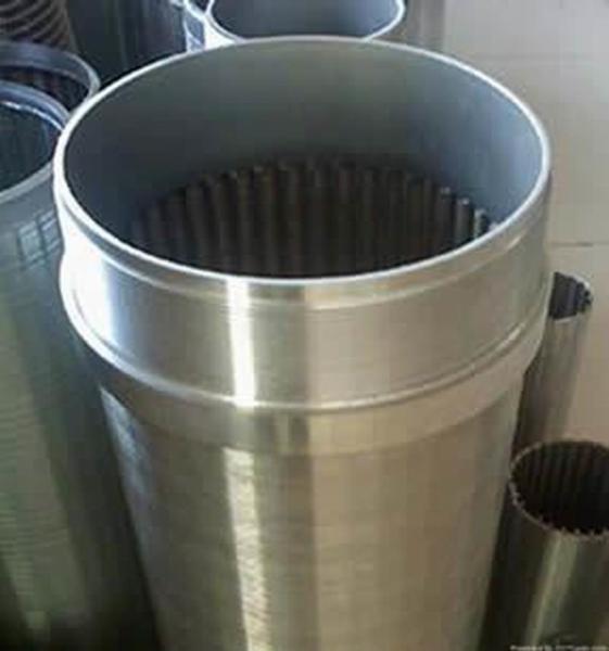 Ladder-Shaped Liquid Input Wire Wrap Screen Tube / Stainless Steel 205 / 304 / 316 / 316L Slot Water Well Johnson Screen