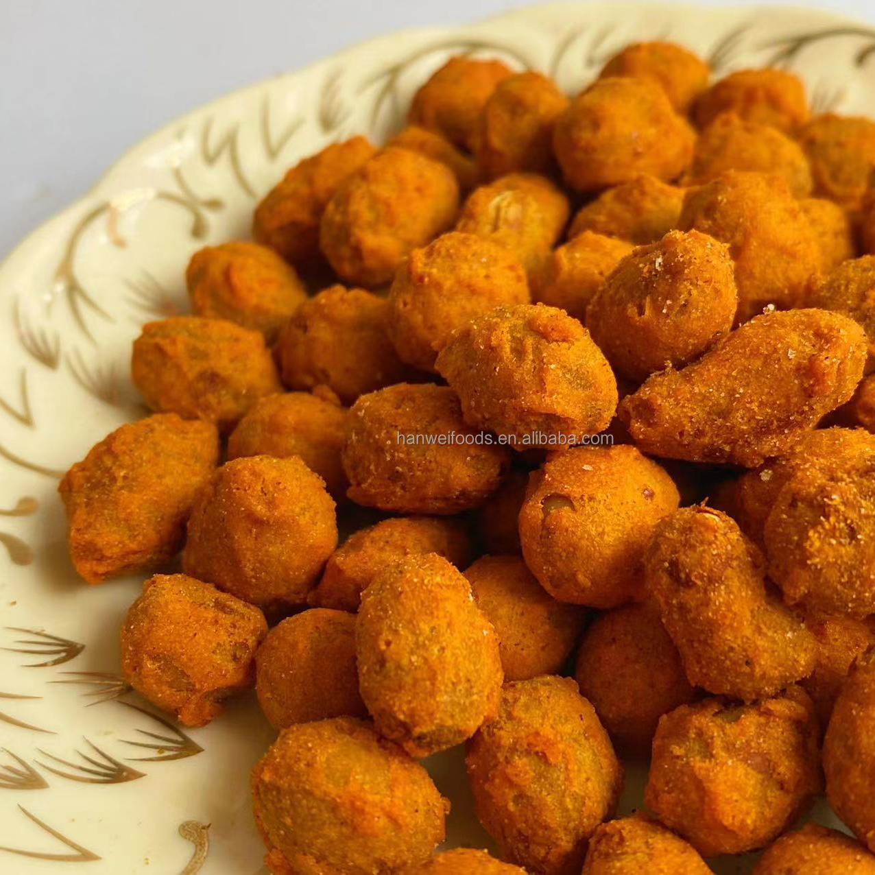 Самая лучшая хрустящая корочка цены зажарила в духовке закусок гайки арахисов арахисов арахис пряных оптовый покрытый