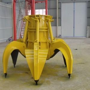 0.5 m³  0.6 m³  Crane Grab Bucket For Scraps Material Handling Remote Control