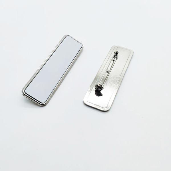 Reusable Blank Sublimation Name Badge Magnetic Name Tags Custom Logo