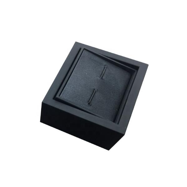 Customs style 360 rotation cufflink box luxury style