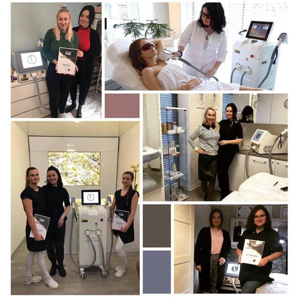 удаление 808nm волос лазера длины волны сопрано 810nm тройное