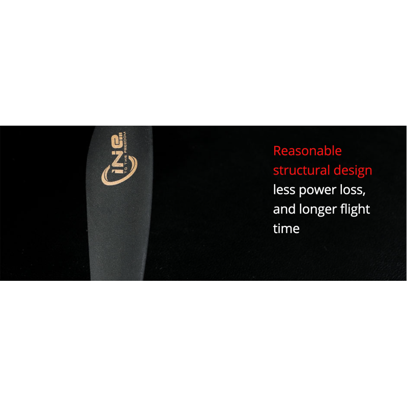 1Pairs 7.5X4.6 8.5X5 9.5X5 10.5X5 T-Hobby Plastic Propeller 3 Blades Black Carbon Reinforced Nylon For Rc Fpv Drone