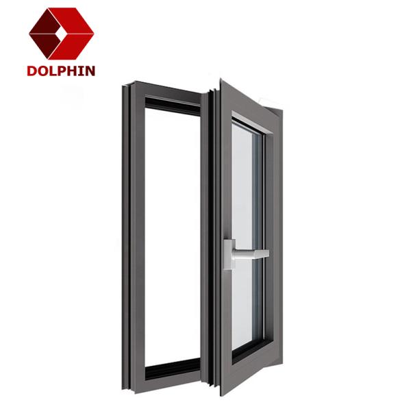 Застекленный двойником алюминиевый порошок удара доказательства урагана окна окна покрыл