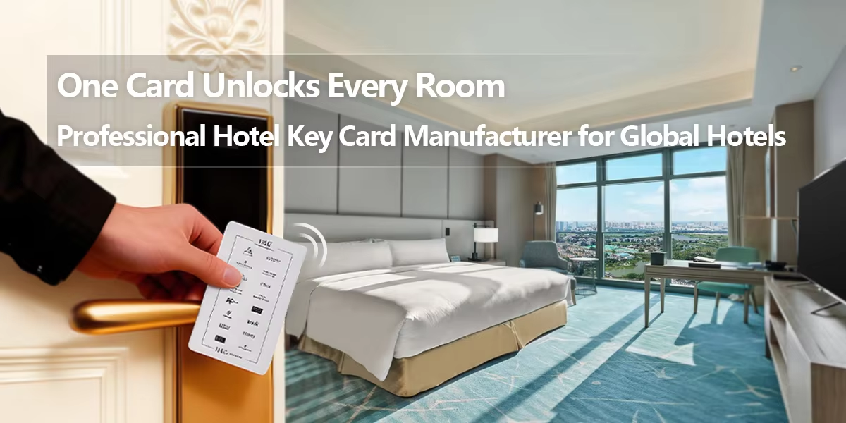 Custom 13.56MHz ISO14443A Waterproof RFID NFC Smart Card for Hotel Access Control