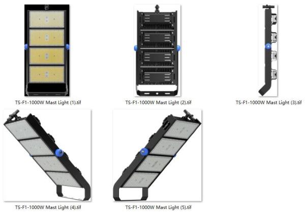 1000w Led High Mast Light Estádio Desportivo L Luz de Inundação Exterior EMC3030 20m Iluminação Externa