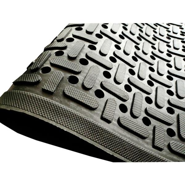 perforated rubber mat heavy duty rubber drainage mat with holes