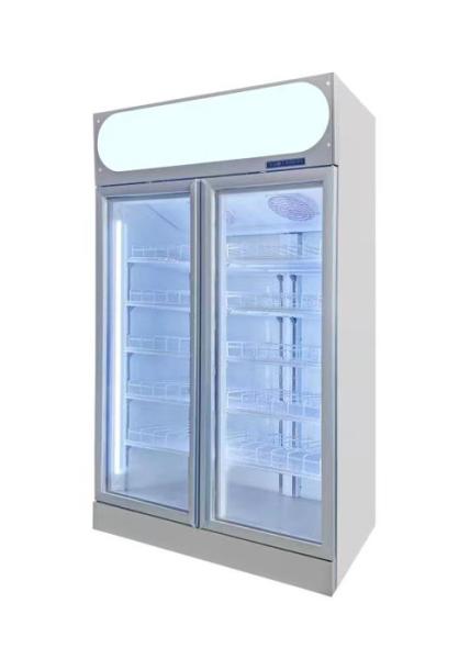 5 Adjustable Shelves Commercial Display Refrigerator Fridge For Drink R404a