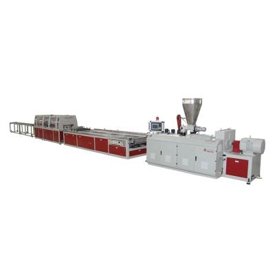Fabricação personalizada Máquina de extrusão de PVC de parafuso duplo de briquete automático