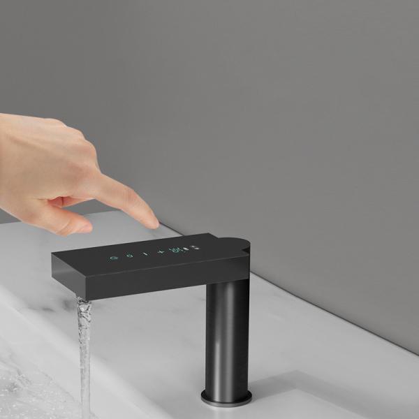 ODM Automatic Led Bathroom Faucet infrared Sensor Tap For Wash Basin Zinc alloy