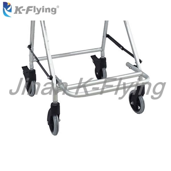 Movable Aluminum Foldable Elderly Disabled Commode Shower Chair