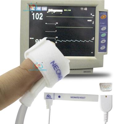 Foam Disposable Spo2 Sensor 90cm Cable Neonatal Pulse Oximeter Sensor