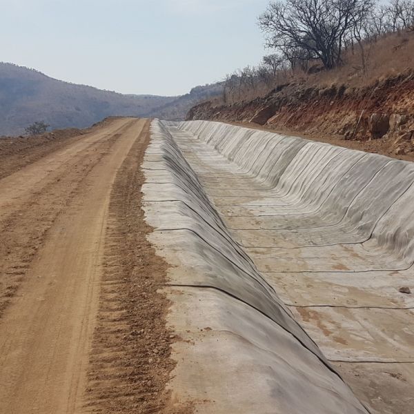 Slope Protection  Insulated Cement Blankets Erosion Control 50m Cement Curing Blankets
