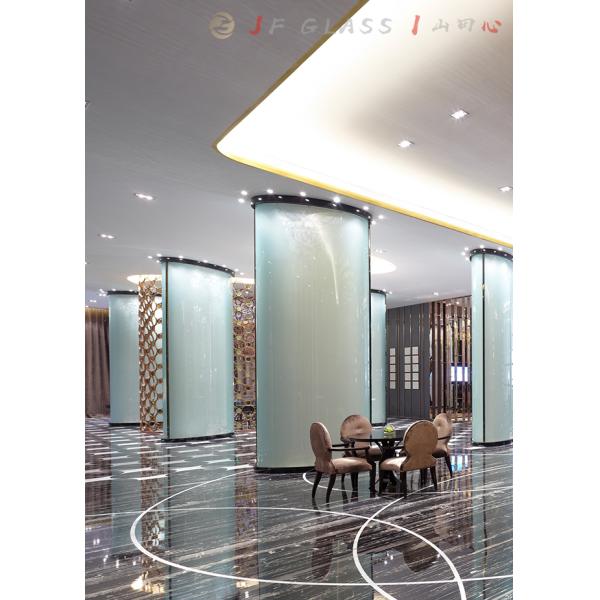 Thermal Stable Curved Bespoke 5mm Tempered Glass Panels