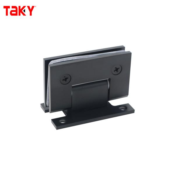 Modern 90 Degree Glass to Wall Shower Door Hinge Stainless Steel Bathroom Hinge Frameless Glass for Hotel