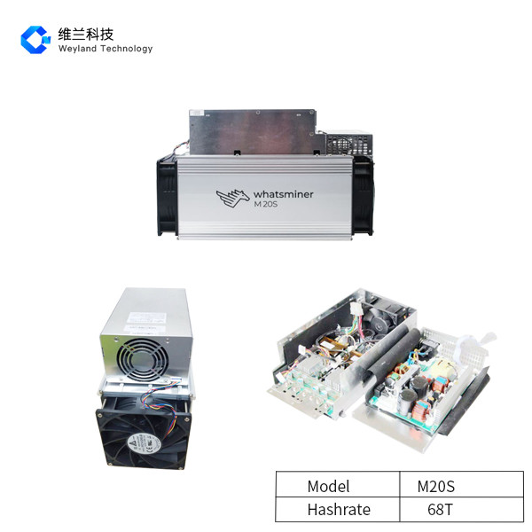 Bitcoin Whatsminer M20s 48w 68TH/S 3264W Low Power Consumption