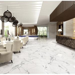 Hotel Villa Marble Tile Carreaux Sol 60x60 for White Background Wall in Living Room