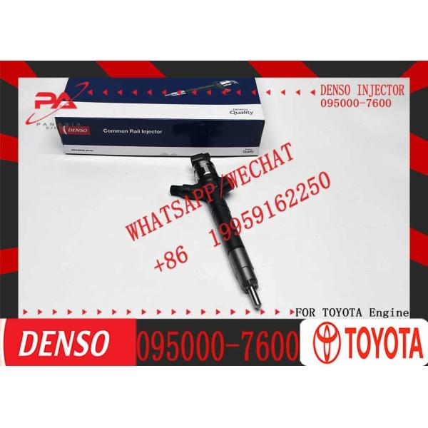 2AD-FTV Дизельное топливное впрыск ноздри 095000-7600 095000 7600 Общий рельсовый впрыск ноздри 0950007600 для Toyota