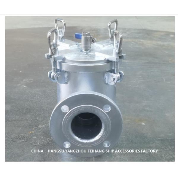 Filtre d'eau brut d'aspiration pour l'orifice d'admission de pompe auxiliaire d'eau de mer A80 CBM1061-81 Marine Sea Water Strainers