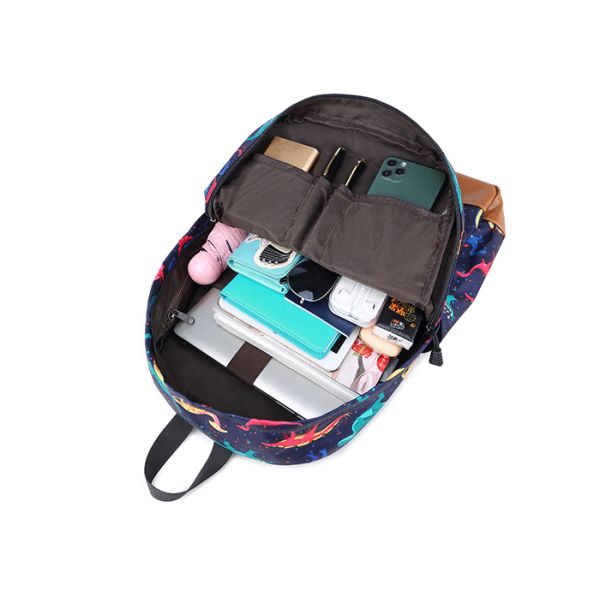 Large Capacity Polyester Nylon Children School Bag