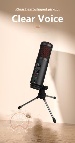 24 Bit USB Recording Microphone Home Online Teaching Microphone