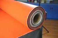 a borracha de silicone resistente de alta temperatura de 0.4mm revestiu o vestuário de proteção de solda