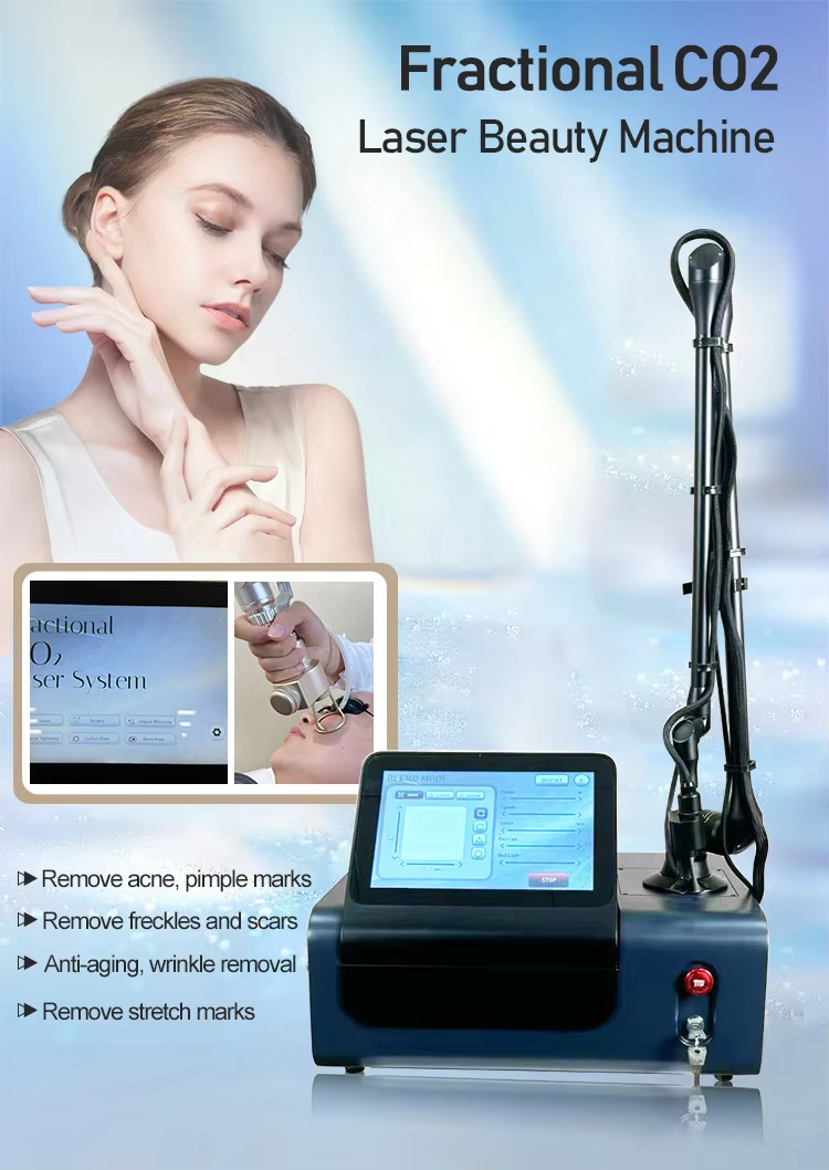 Fractional Co2 Laser Skin Machine 60W Tightening Laser Machine