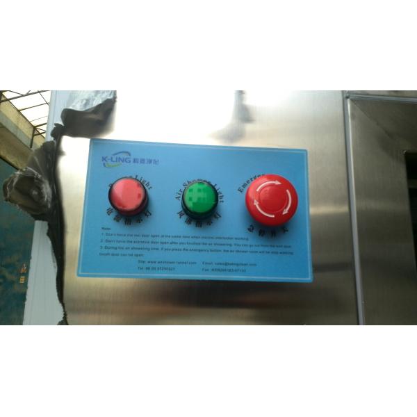 Тоннель ливня воздуха чистой комнаты 4 людей со сползенной дверью для авиационно-космической промышленности