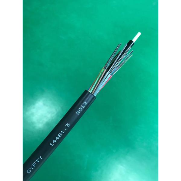 Outdoor 144 Core Fiber Optic Cable GYFTY GYTY Multi Mode Loose Tube Telecom Cable