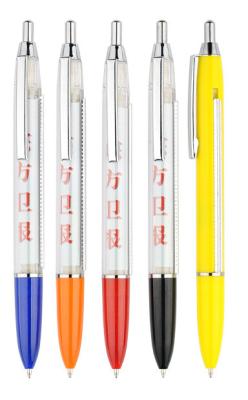 pullout promotional pen,CMYK printed gift ball pen,full color printed pen